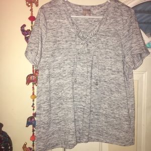 Chico’s criss cross top